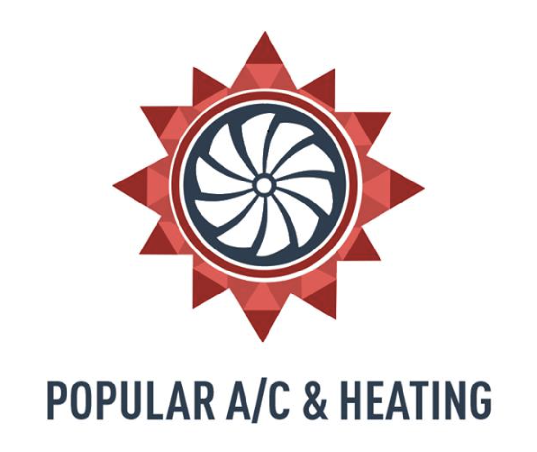 AC Company  Popular A/C & Heating Services Logo