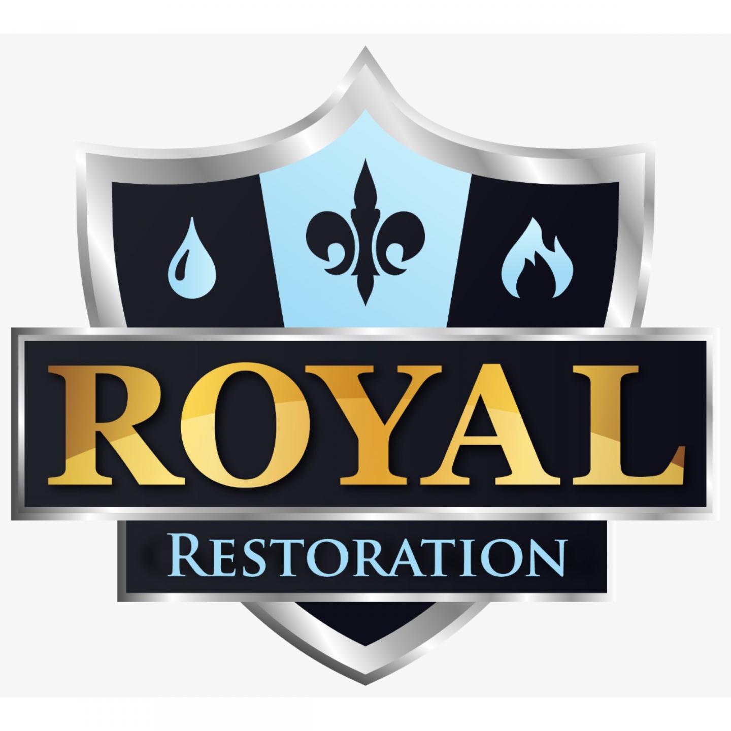 Flood Damage Company  Royal Restoration Santa Barbara Logo