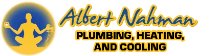 AC Company  Albert Nahman Plumbing, Heating, and Cooling Logo