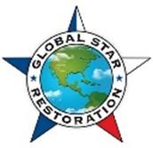 Flood Damage Restoration Contractor  Globalstar Restoration Logo