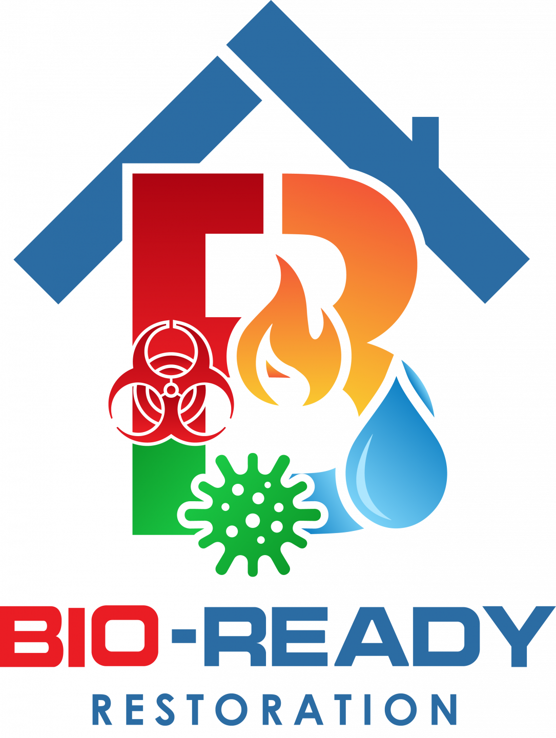 Fire Restoration Company  Bio-Ready Restoration Logo