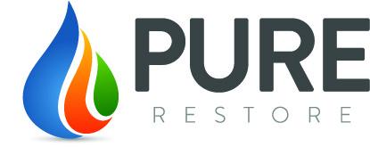 Flood Damage Restoration Contractor  Pure Restore Logo