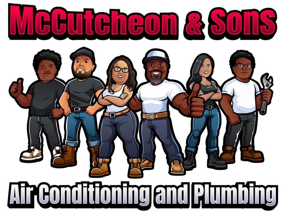 HVAC Contractor  McCutcheon and Sons AC and Plumbing Logo