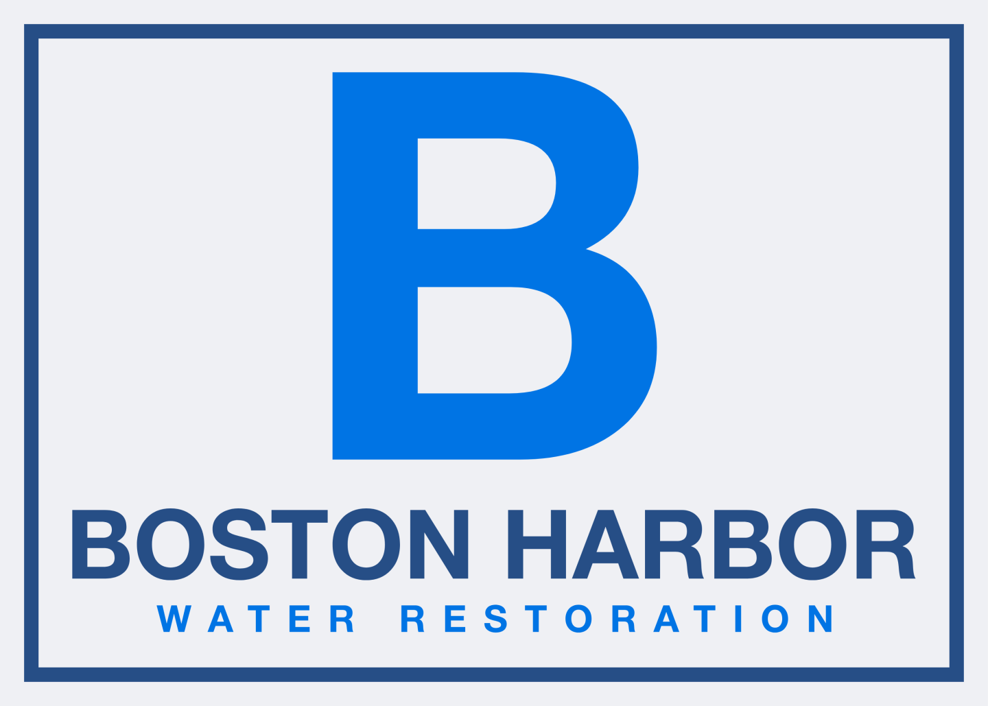 Flood Damage Company  Boston Harbor Water Restoration Logo